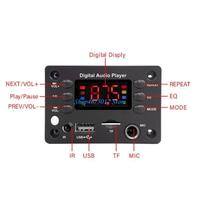 H4GA Small Bluetooth-compatible 5.0 Sound Decoding Module for Vehicle Speakers and Portable Devices with MP3 Playback