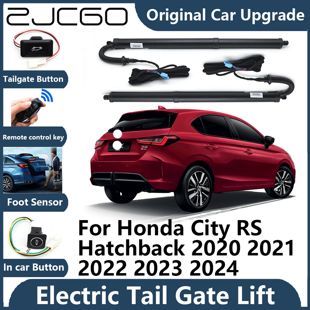 For Honda City RS Hatchback 2020~2024  Tailgate Electric Tail Gate Lift Prop Support Vehicle Power Rear Door Liftgate Strut