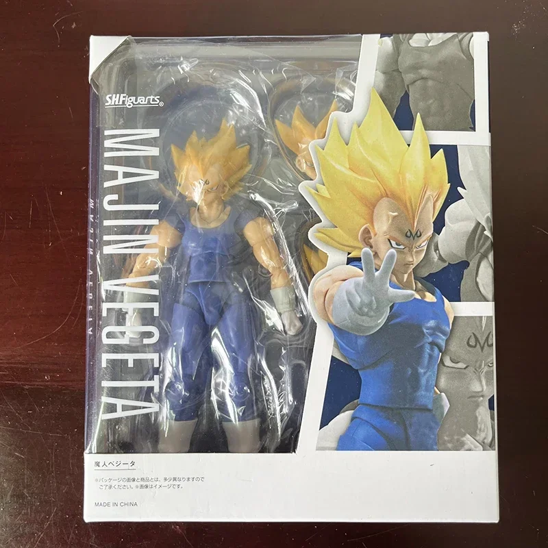 SHF لعبة دراغون بول الله فيغيتا الشكل سوبر سايان الشكل أنيمي لعبة دراغون بول سوبر فيغيتا الأزرق عمل أرقام Figuarts اللعب 15 سنتيمتر