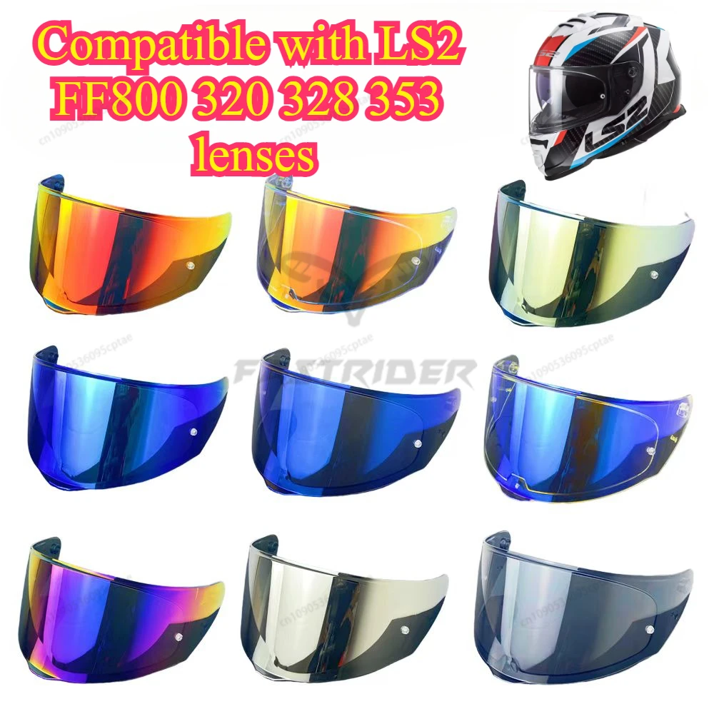 Casco LS2 FF320 FF353 FF328 FF800 Motorcycle Helmet Visor Capacete De Moto Full Face Helmet Motorcycle Accessories Shield Lens