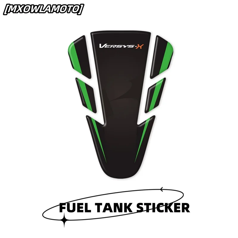 

3D Motorcycle Tank Pad Protector Decal Stickers Case for Versys 650 1000 X300 Versys-X Tank