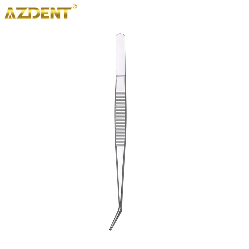 AZDENT Dental Cleaning Tools Set Mouth Mirror Stainless Steel Tweezers Elbow Probe Dentists Instrument Teeth Whitening Dentistry