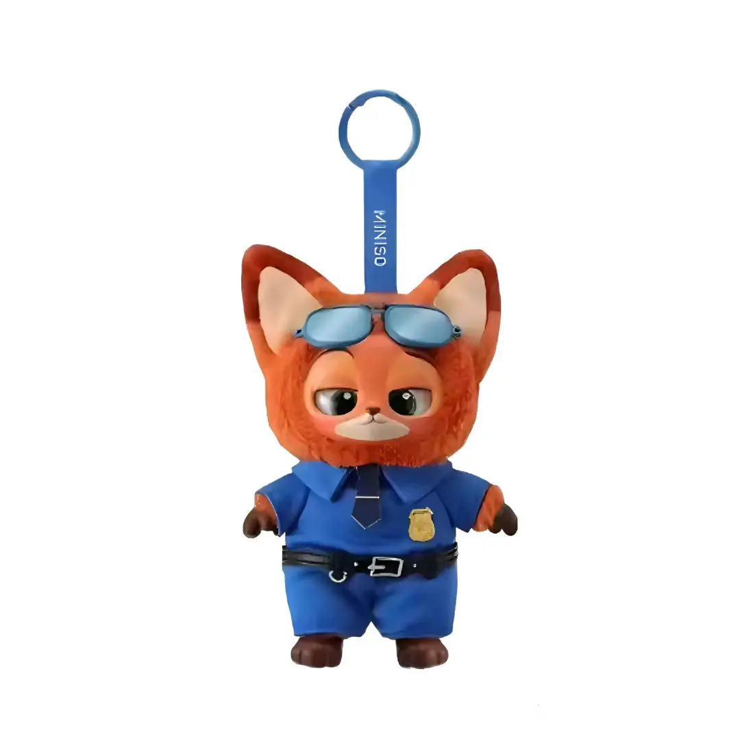 Originele Echte Zootopia Leuke Nick Judy Action Figure Pluche Pop Mystery Speelgoed Anime Figuren Cartoon Collectie Model Knuffel