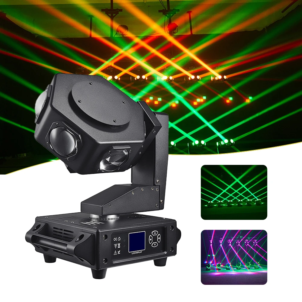 

DMX New Design 240w 4in1 LED 6*40w RGBW Moving Head Beam Light Concert Disco Stage Lights Event Stage Light