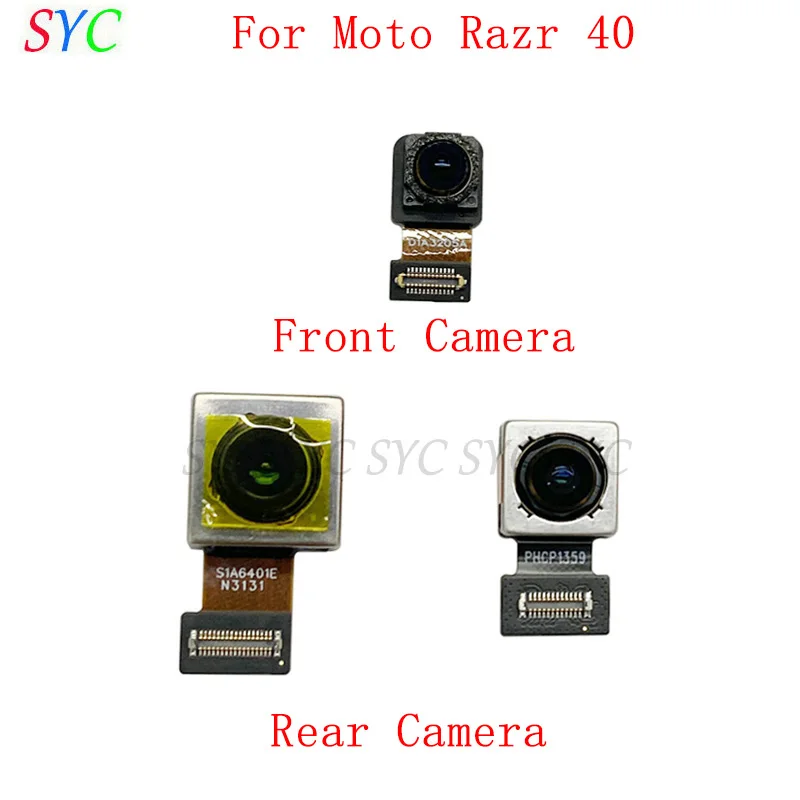 

Rear Back Front Camera Flex Cable For Motorola Razr 40 Main Big Small Camera Module Repair Parts