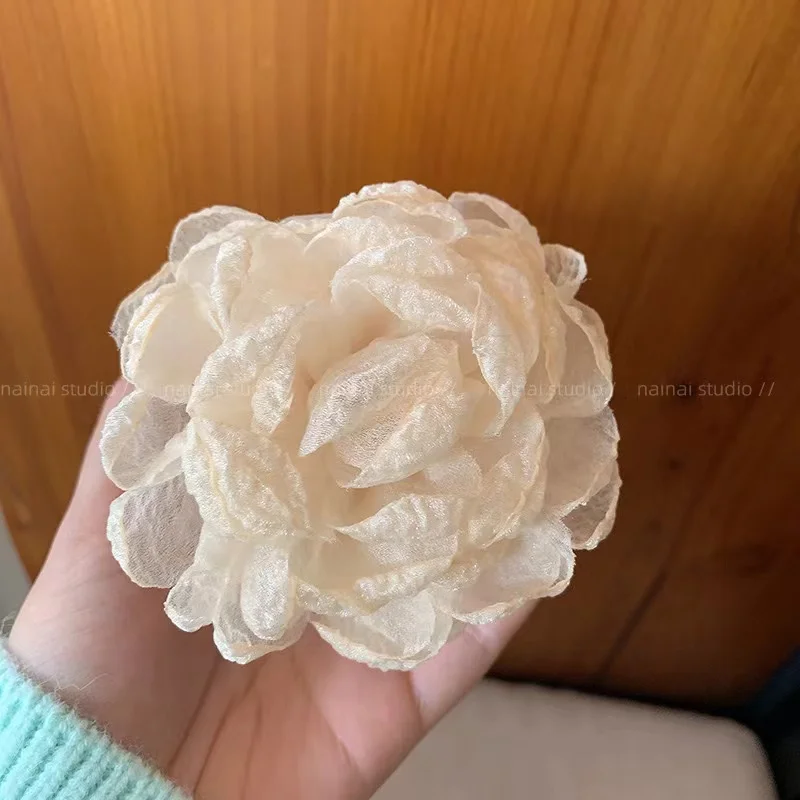 New Sweet Rose Clasp Style Elegant Flower Hair Clip