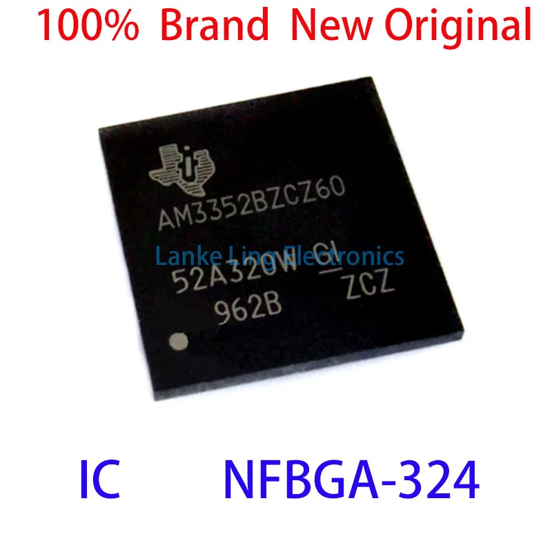 

AM3352BZCZ60 AM AM3352 AM3352BZ AM3352BZCZ 100% Новый оригинальный IC NFBGA-324