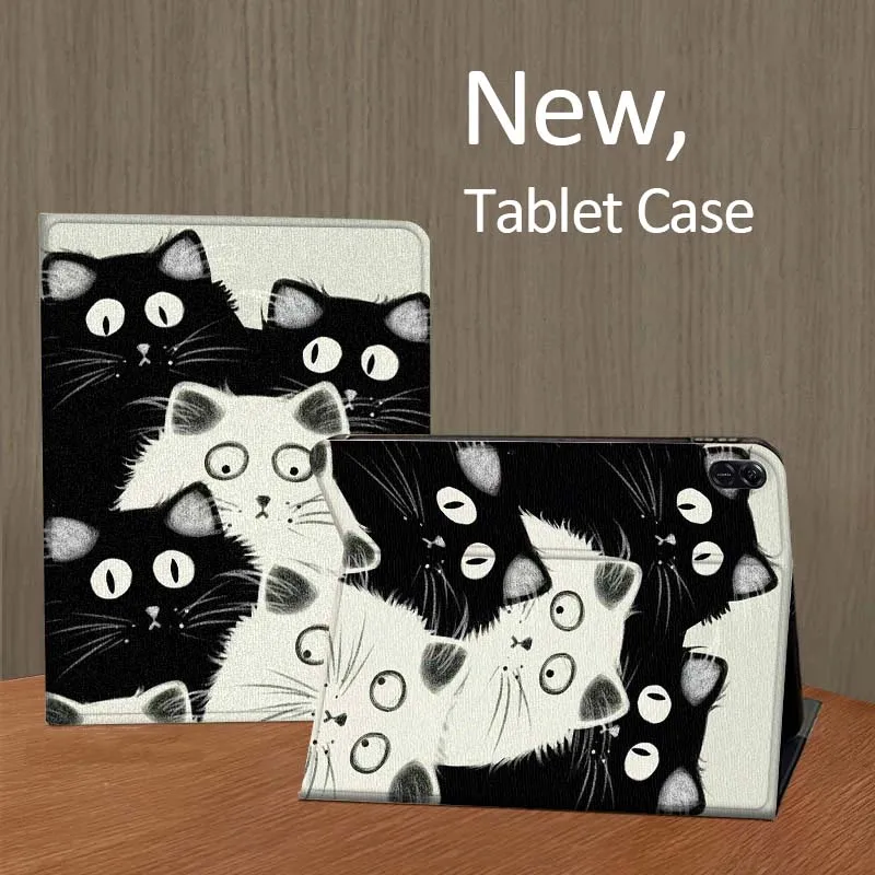 

Design cartoon kitten bear For Honor Tab Pad MagicPad Tablet 6 7 8 9 10 13 V7 V8 X8a X9a X9 X8 GT GT2 Pro Cover Tablet Case