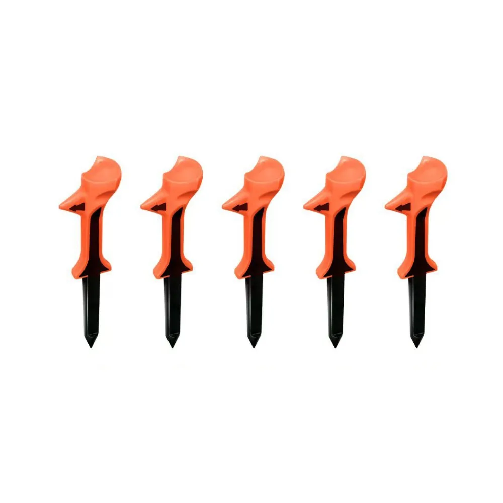 قطري إدراج تي شيرتات الغولف تعزيز المسافة استبدال حامل كرة الغولف المحمولة القابلة لإعادة التدوير جولف البلاستيك المحملة نطاق القيادة