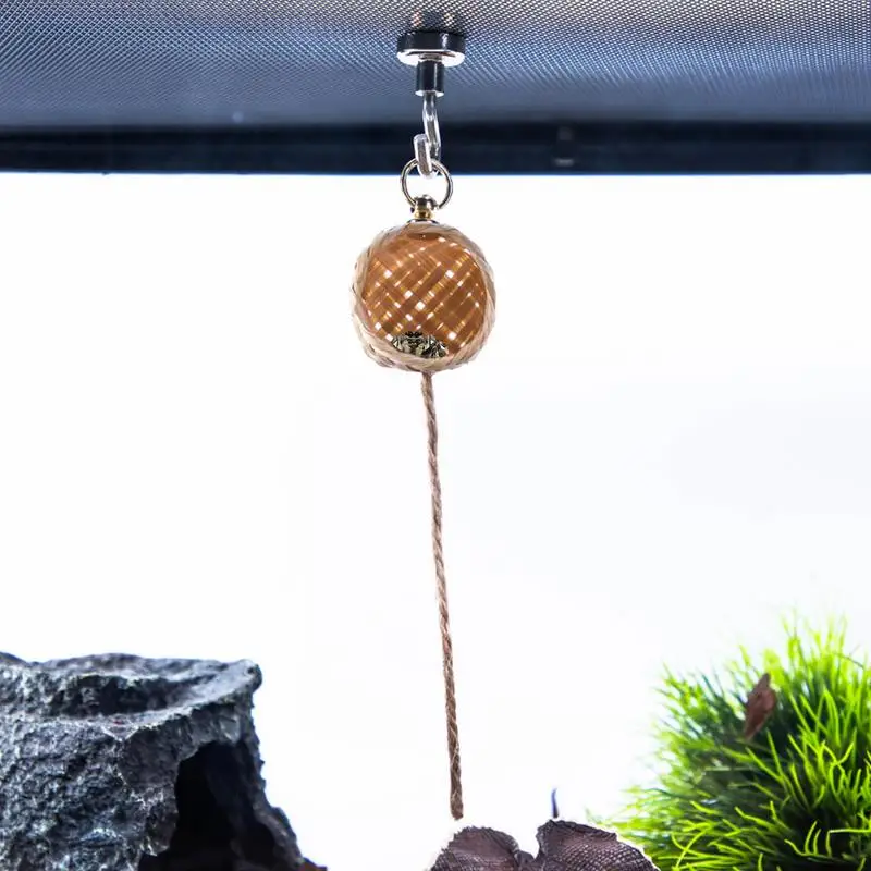 

1pcs Magnetic Handmade Spider Enclosure Accessories For Hidding Natural Small Animal Cage Decoration For Home Outdoor Garden