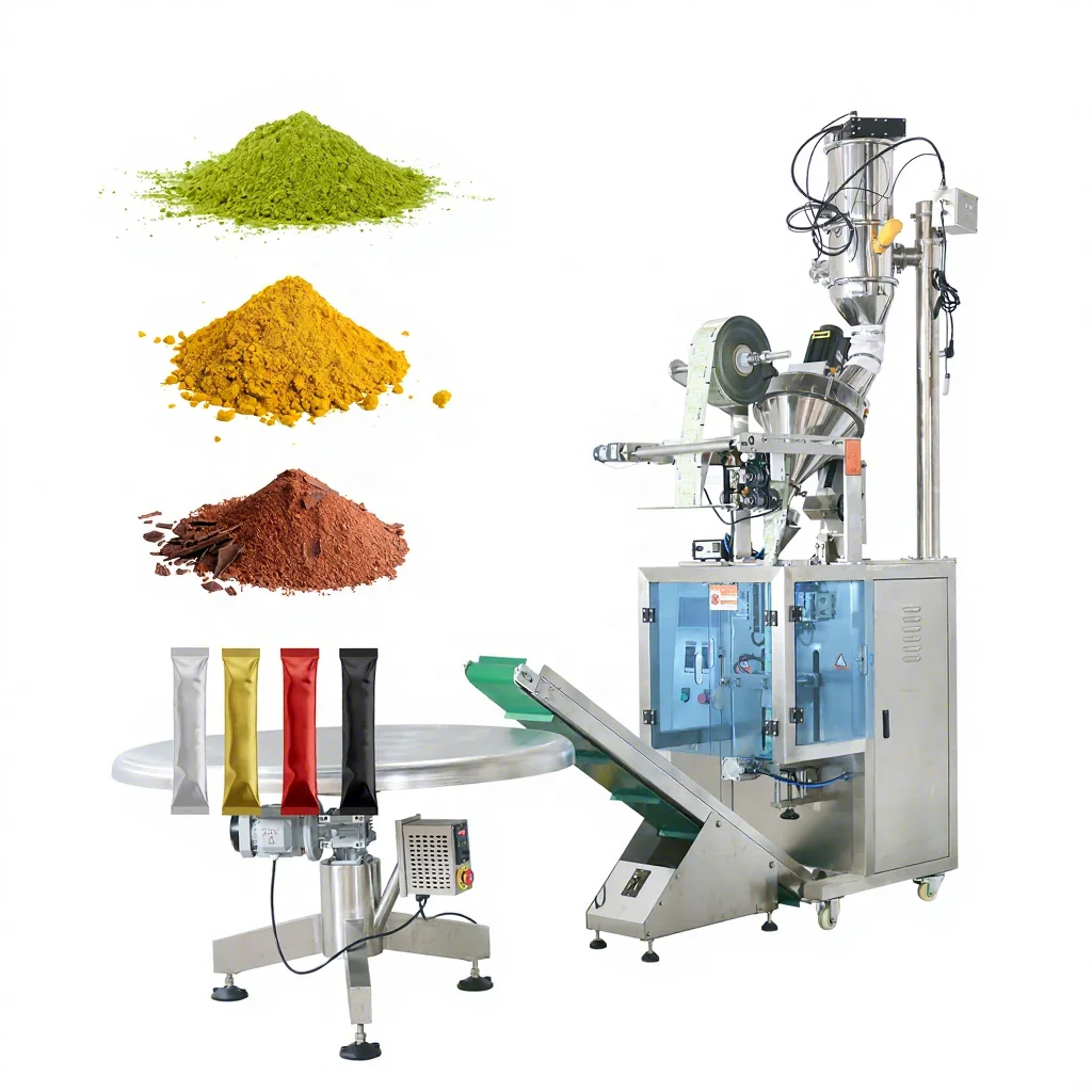 Automatic 5g Sugar Sachet Filling Sealing Packing Machine Whey Protein Powder Stick Packing Machine