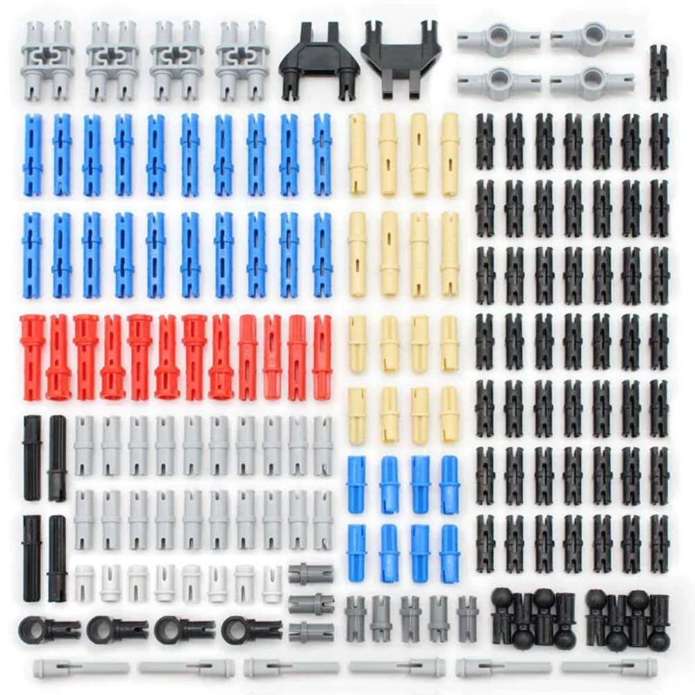 MOC High-Tech Bulk Technical Parts Pin Beam Liftarm Axle Connector Panel Gear Building Blocks Bricks Car Motorcycle Set Toys