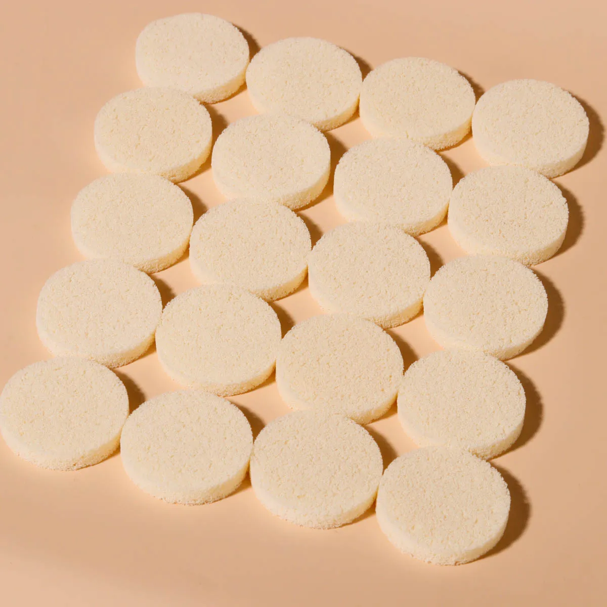 Portable wet and dry makeup sponge, 20PCS makeup sponge suitable for all skin types, essential for daily use and travel