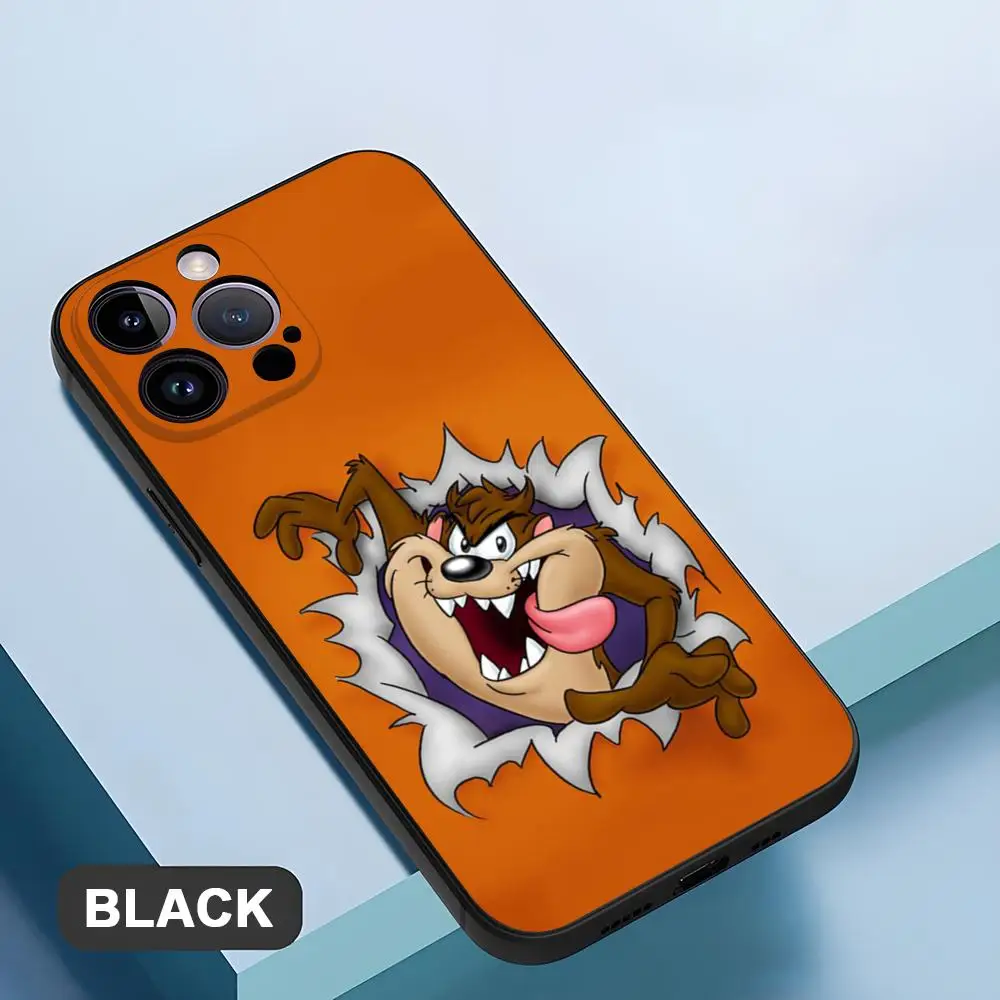 Tasmanian Devil Taz akcesoria etui na telefon Iphone 15ProMax 15 11 13 14 Pro Xs Max Mini Xr X 7 8 6 6s Plus etui Coque