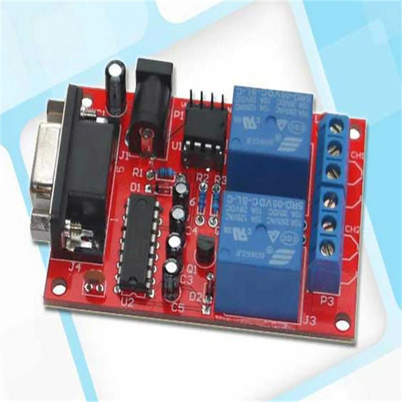 SR-104 Serial Control 2-channel Relay Module SENSOR