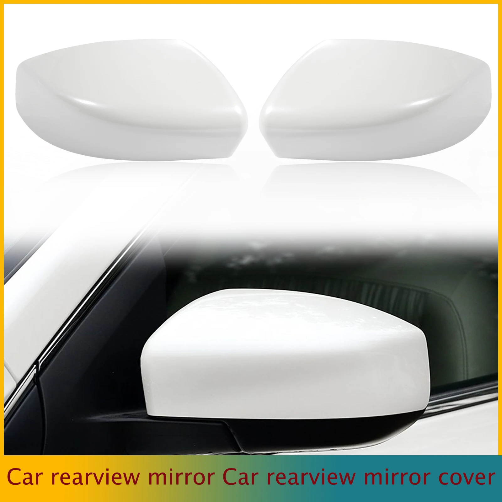 

Car Rearview Mirror Cover Cap Housing Fit For Nissan Sentra 2013 2014 2015 2016 2017 2018 2019