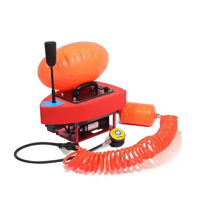 Portable Diving up to 29 Meters Square Ventilator Underwater Breathing System for Deep Fish Catching and Oxygen Supply