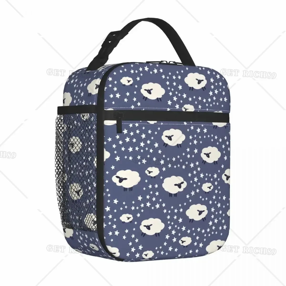 Farm Animals Sheep Horse Cow Insulated Lunch Bag for Men Women Lunch Container Multifunction Thermal Cooler Lunch Box School