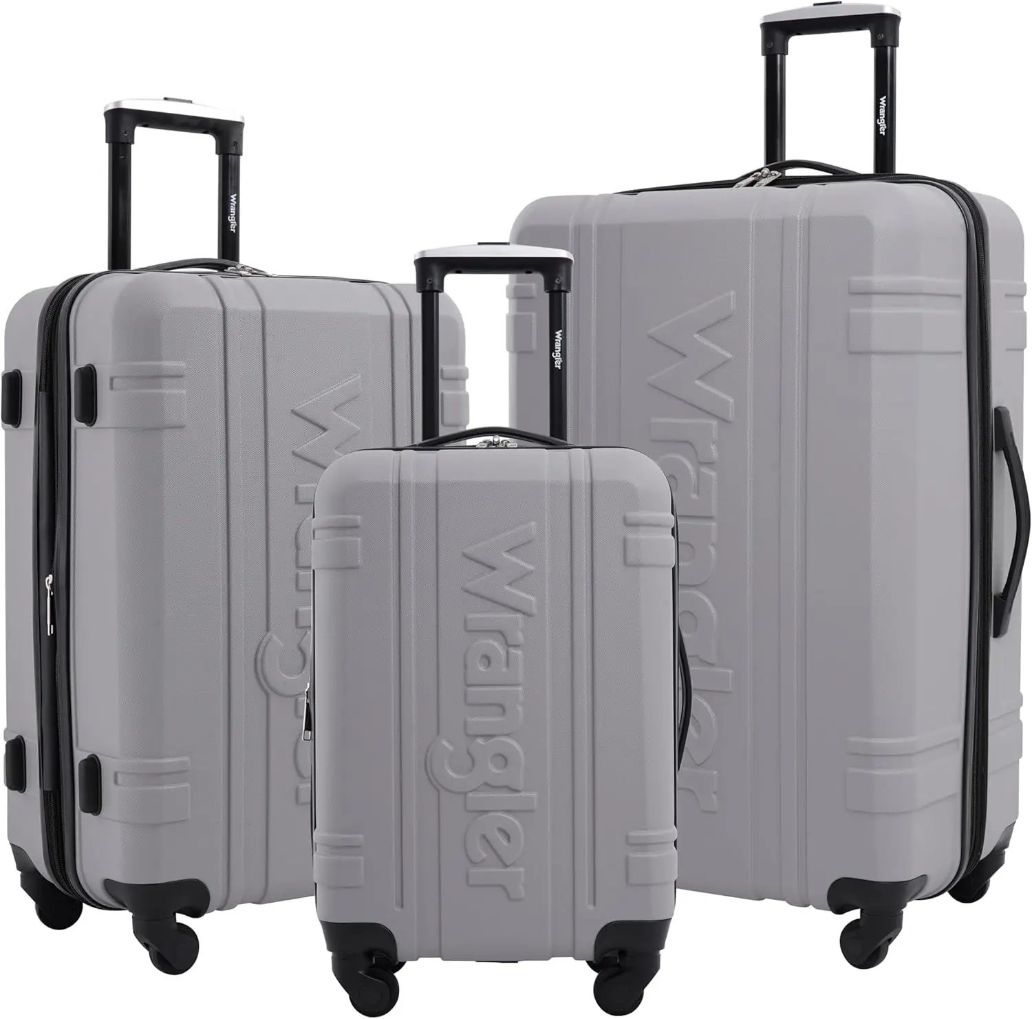 

3-Piece Astral Travel Luggage Set in Sharkskin Finish, Durable and Stylish for Your Journeys