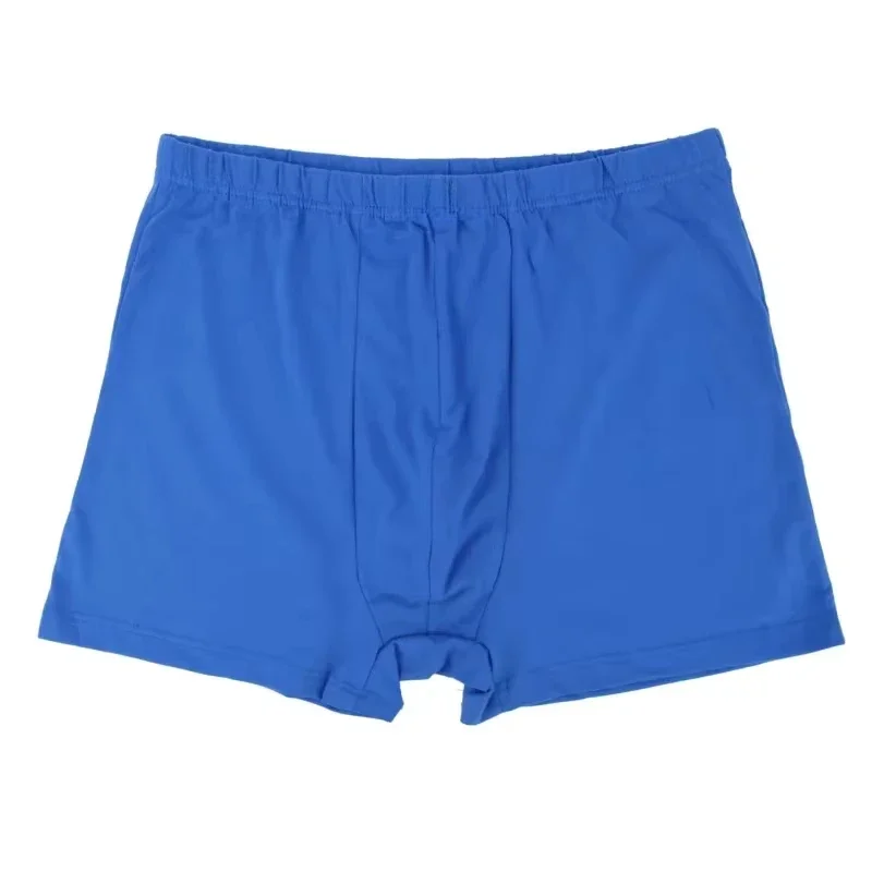 4Pcs 100% Cotton Men's Boxer Briefs Plus Size 8XL 10XL Loose Anti-Chafing Underwear Breathable Soft Underpants - Image 5