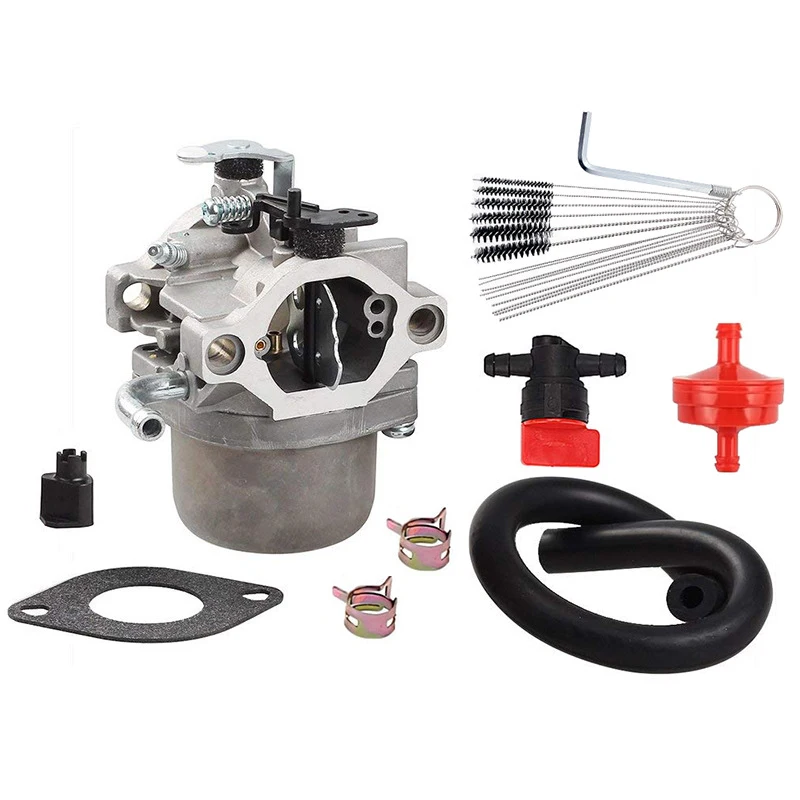 Universal Carburetor for Lawn Mower - Replaces 590399, 796077, 799245, Fits BS21A707/21R707/21R777 Engines