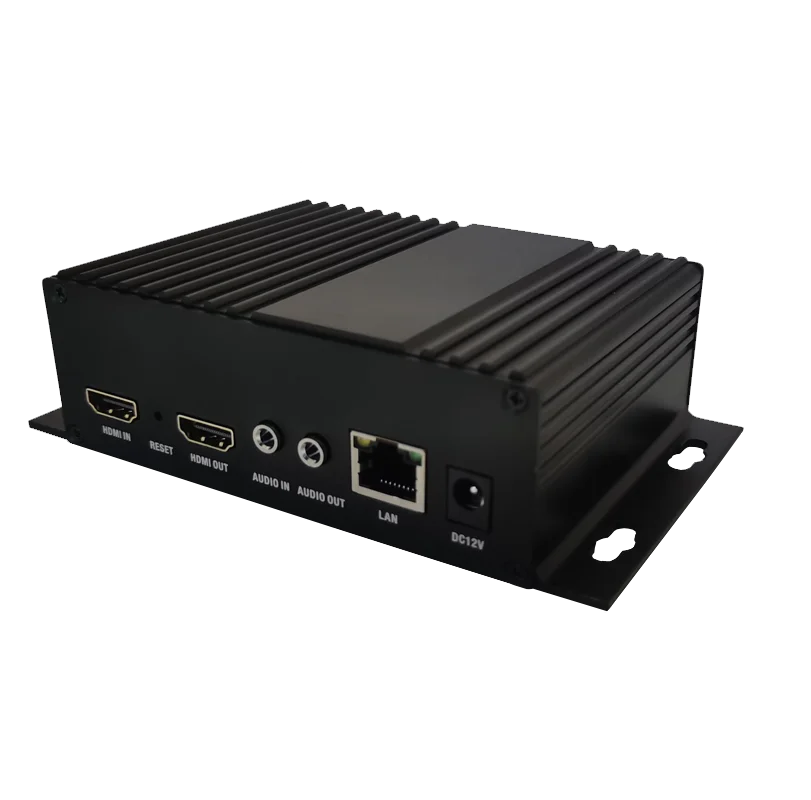 NDI | HX H.265 Live Streaming HDMI satu saluran, decoder SRT ke IP, semua dalam satu perangkat
