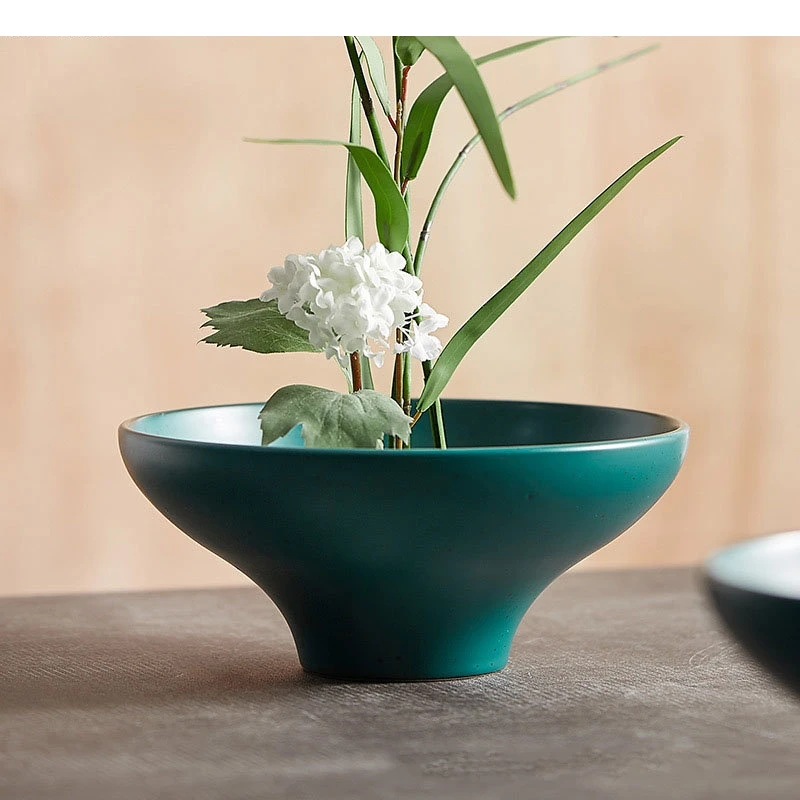 

Керамическая миска для ресторана, высокие ножки, фруктовый салат, миски для лапши, горшечные растения, цветочная посуда, бытовая посуда