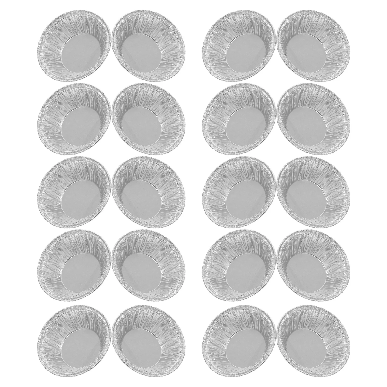 

200Pcs Tinfoil Egg Tart Molds Foil Pie Trays Cake Baking Cups Muffin Liners Disposable Baking Tools for Home Egg Tart Molds