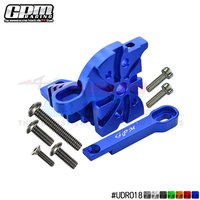 

GPM Aluminum Motor Mount With Heat Sink Fins For TRAXXAS 1/7 Unlimited