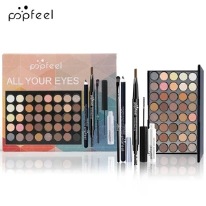 Set von Popfeel-Eye-Make-up für Frauen, Schattenpalette, Eyeliner, Wimperntusche, Augenbrauenstift, Werkzeugkasten-Make-up, Geschenke 10 Hauptresanzverkäufe für Frauen - №6