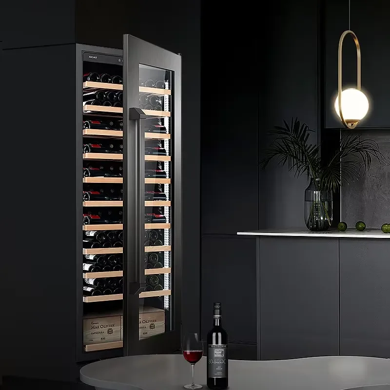 Commercial Upright Wine Cooler Fridge 300 Bottles Champagne Display Rack Large Capacity Wine Refrigerator For Bar Restaurant view 5