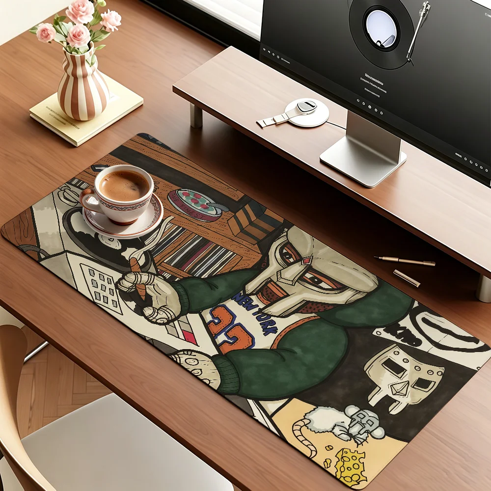 

MF DOOM Rapper Mouse Pad For Office Gaming And Keyboards Non-Slip Large Waterproof