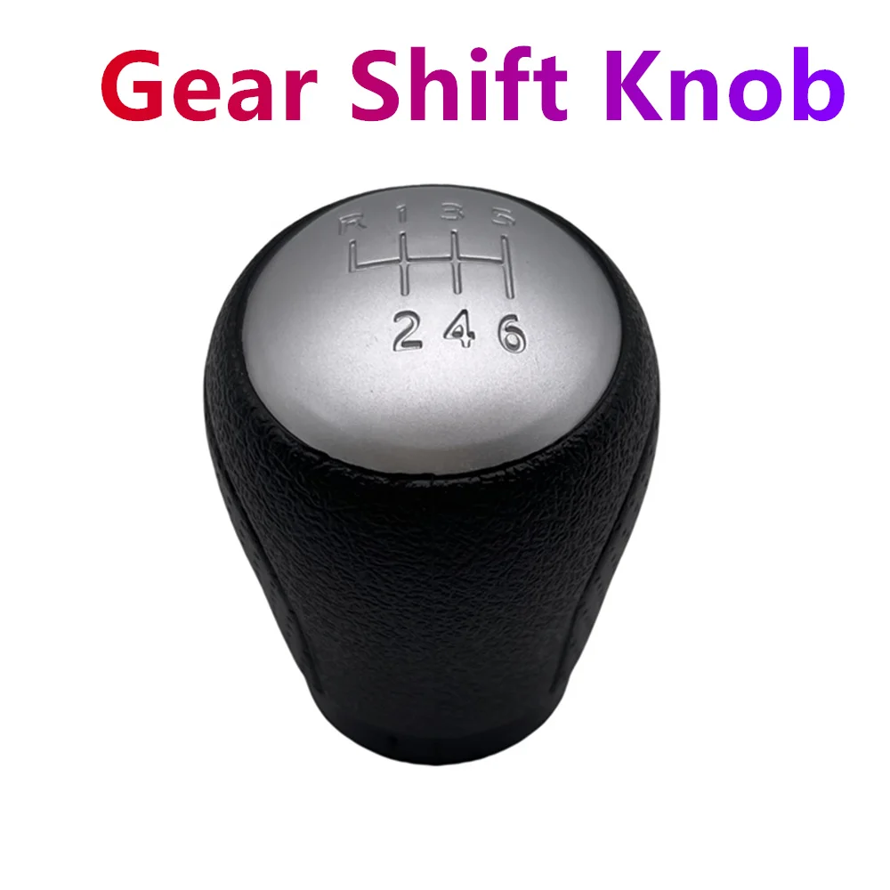 High Quality 6 Speed Gear Shift Knob For Nissan Juke F15 Qashqai J10 Dualis X-Trail Stick Shifter Lever Pen Handle Auto Parts