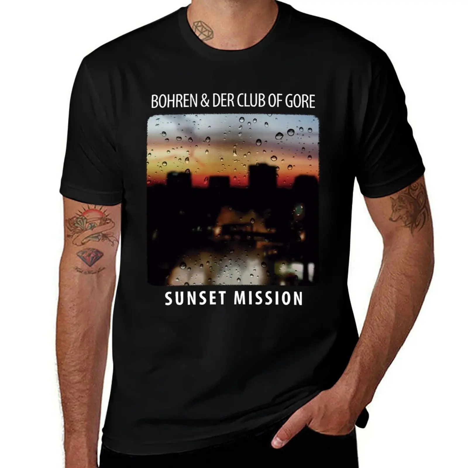 Bohren & Der Club Of Gore - Sunset Mission - Jazz - Ambient T-Shirt man tshirt t shirts for man cotton funny T-Shirt