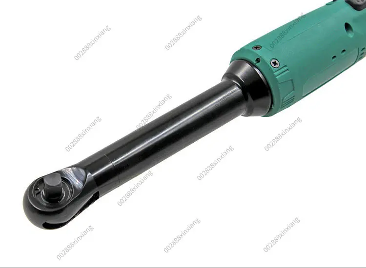 Perforated Threading Hollow Through Electric Screwdriver 90 Degree Electric Wrench Angular Fast Right Angle Lithium Battery