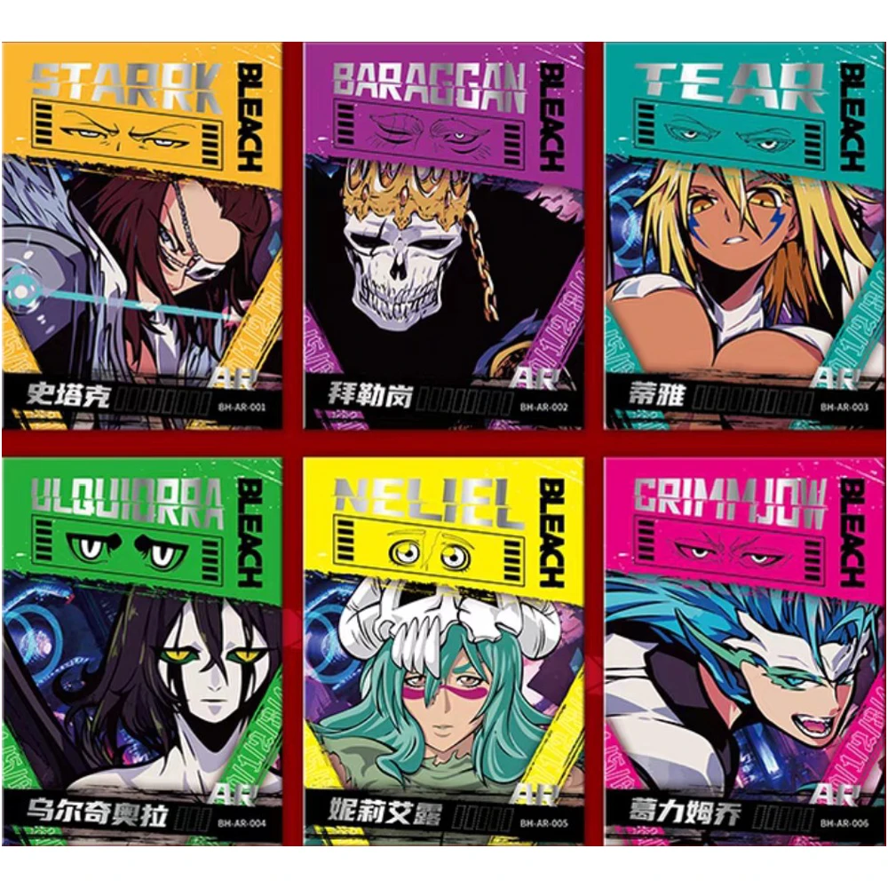 Japanese Anime Bleach Character SSP Collection Cards Tcg Cartas Games Booster Box Toys Hobbies For Child Kids Birthday Gift