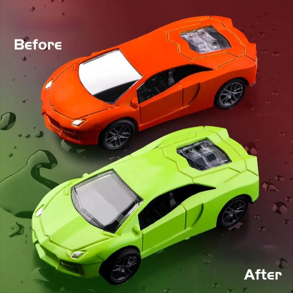 Temperature Sensitive Magic Car 1:64 Scale Mini Racing Car Color Changing Durable Alloy Sports Car Model Alloy Racing Cars
