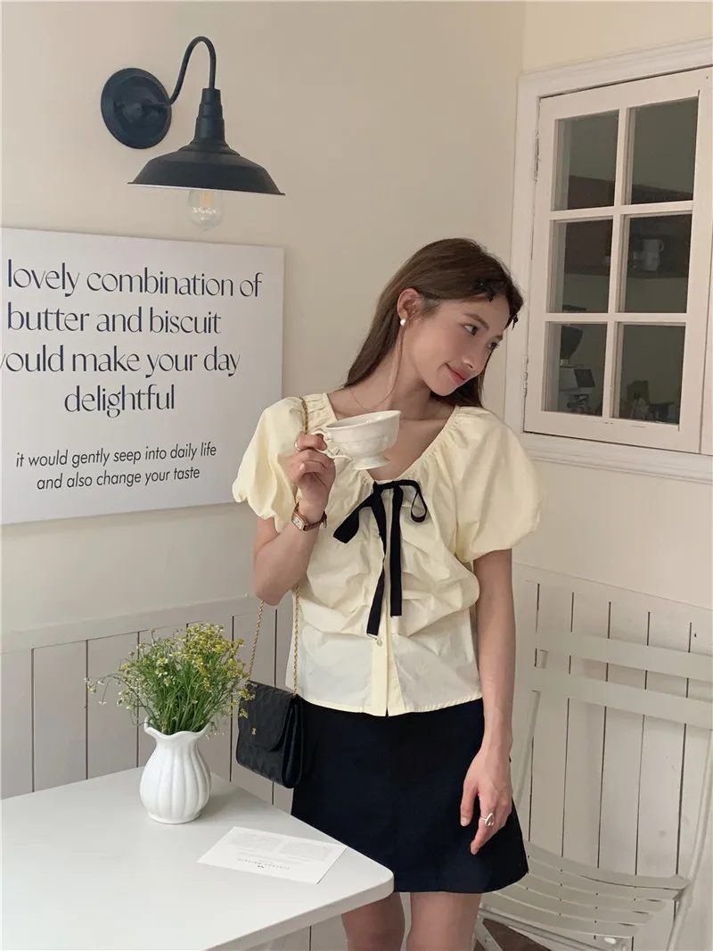 

Summer Women Blouse Spring Shirt Female Woman Blouse Maxi Blusas Chiffon Casual Elegant Vintage Long Sleeve Oversize Loose White