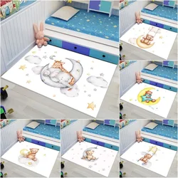 Bear Carpet Living Room Rugs Non-slip Floor Mat Lounge Rug Children Room Mat Kids Carpet Baby Play Mat Bedroom Home Decoration