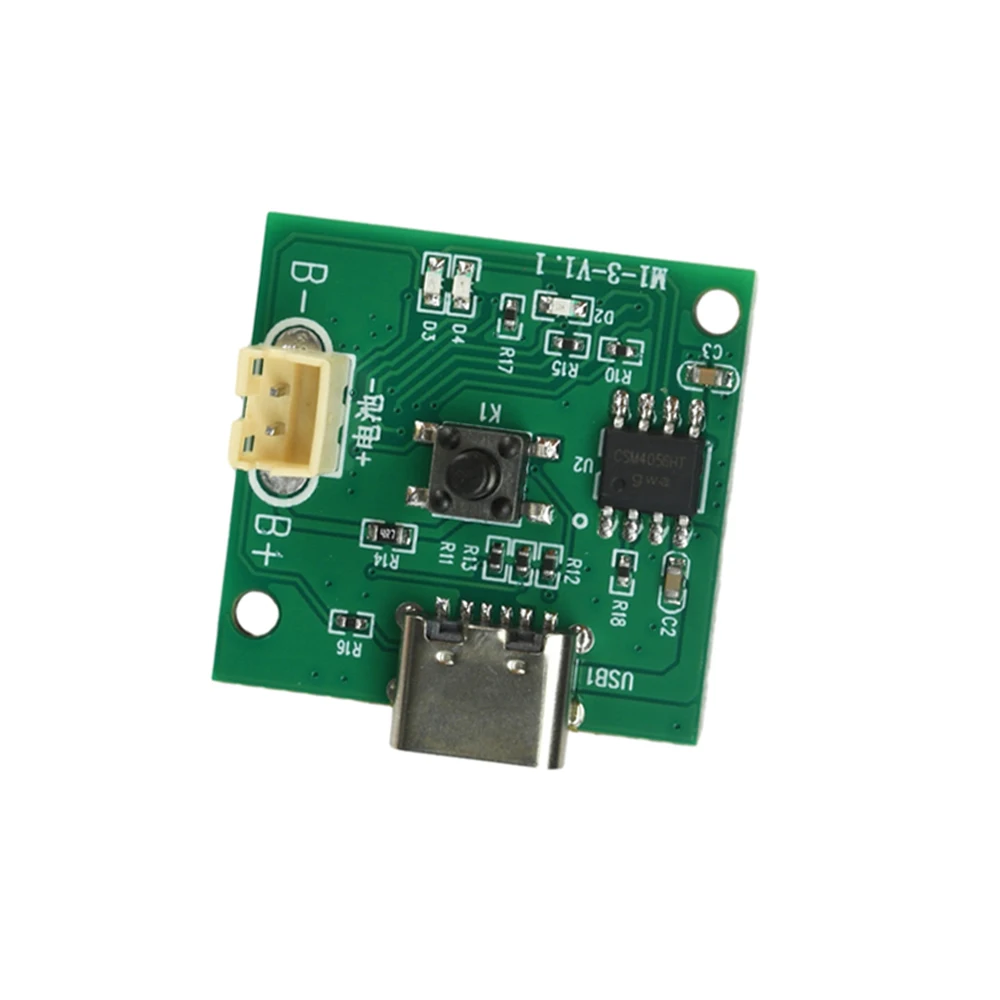Brushless ESC Motor Speed Controller DC3.7-4.2V 6-Speed Adjustment 15W 3A Max Small Brushless Motor Handheld Fan Driver Module