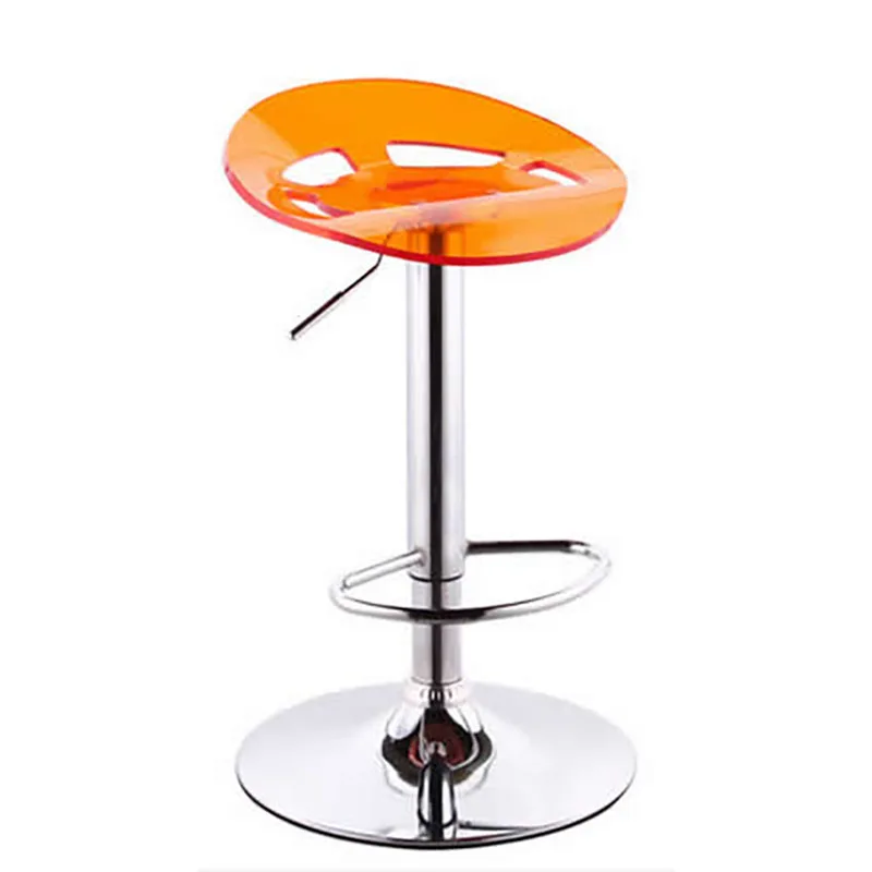 

Lifting Plastic Bar Chair Acrylic Mainstays Luxury Waiting Lounge Bar Stool Design Modern Sillas Para Comedor Library Furniture