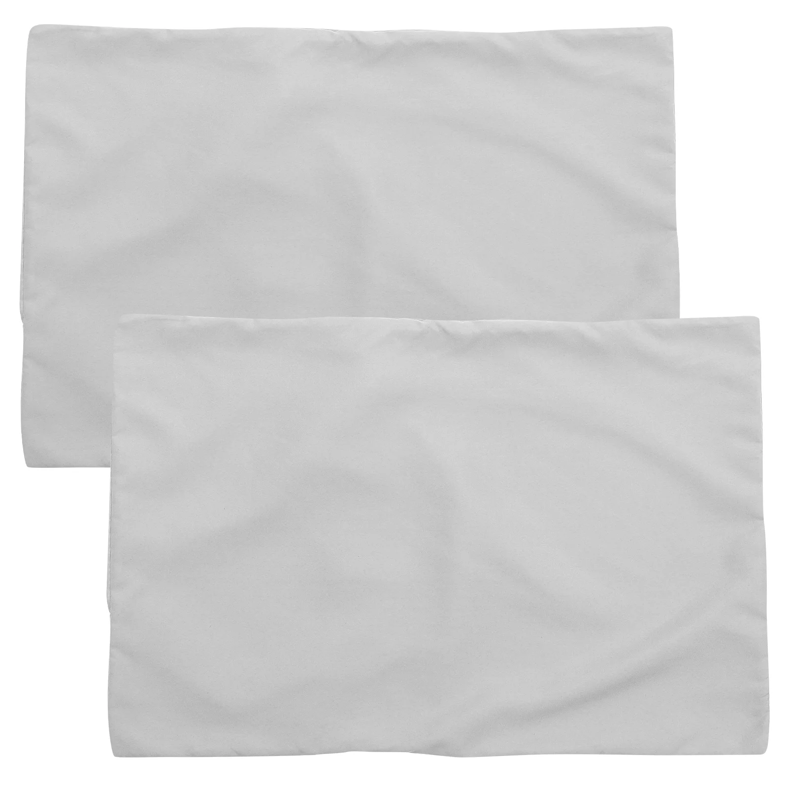 

2Pcs Pillow Covers Fine Texture Comfortable Pillowcase Travel Size Lightweight Portable Pillow Case
