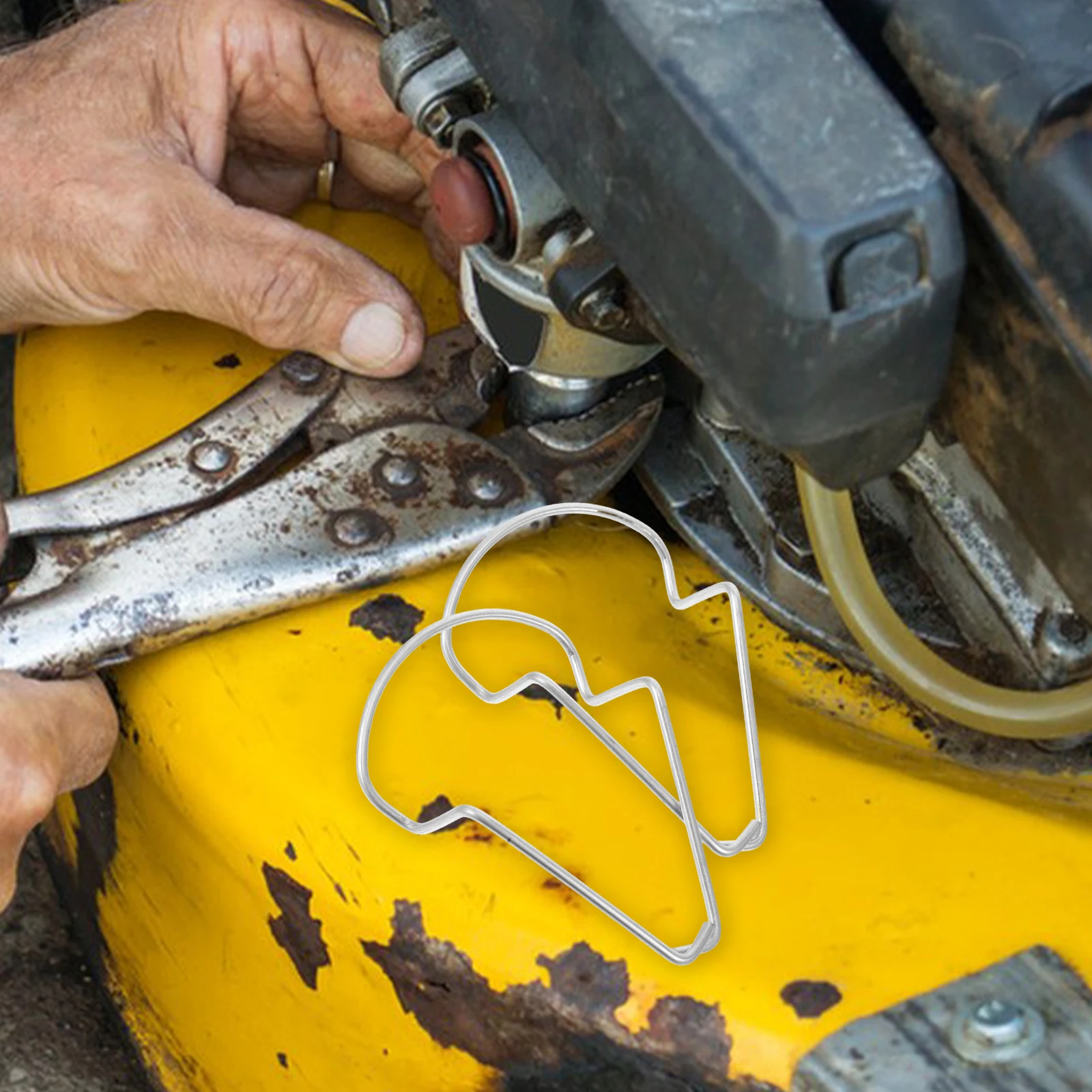 2 Pcs Brush Supply Lawn Mower Accessory Garden Blade Protector Fitting Part