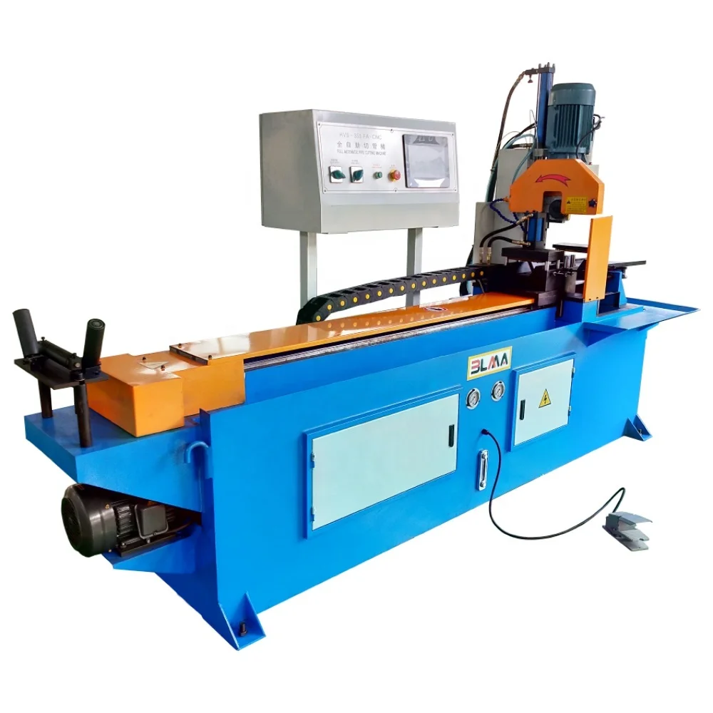 45 Degree Angle Cold Cnc Blade Circular Saw Steel Pipe And Tube Cutting Hine