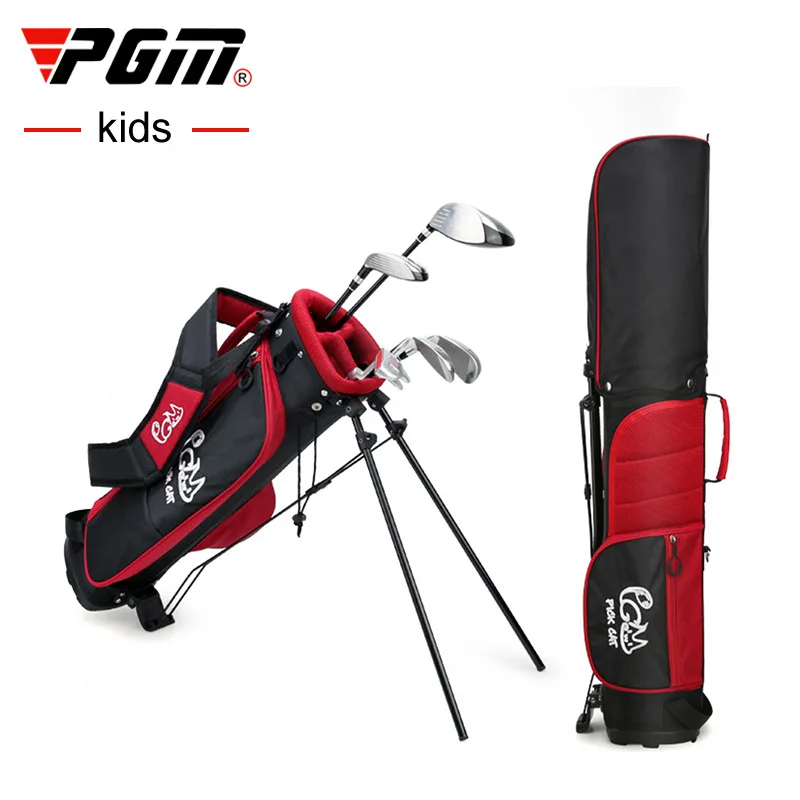 PGM 3-12 Years Old Kids Golf Club Set Children\'s Boy Girl Beginner\'s Golf Training Wood Iron Swing Putter Bag Gift JRTG007