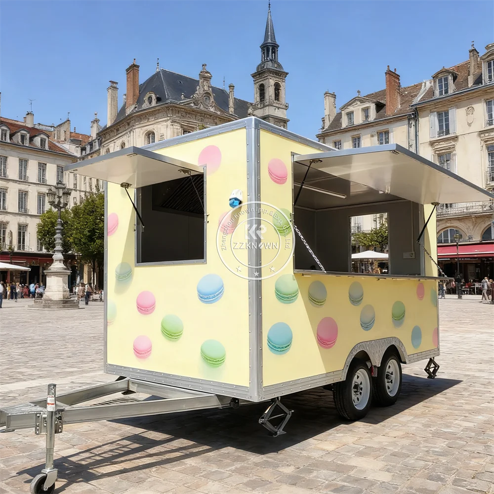 

Mobile Bbq Kitchen Food Trailer Cart Usa Standard Concession Mobile Pizza Hot Dog Cart Food Truck Trailer With Full Kitchen