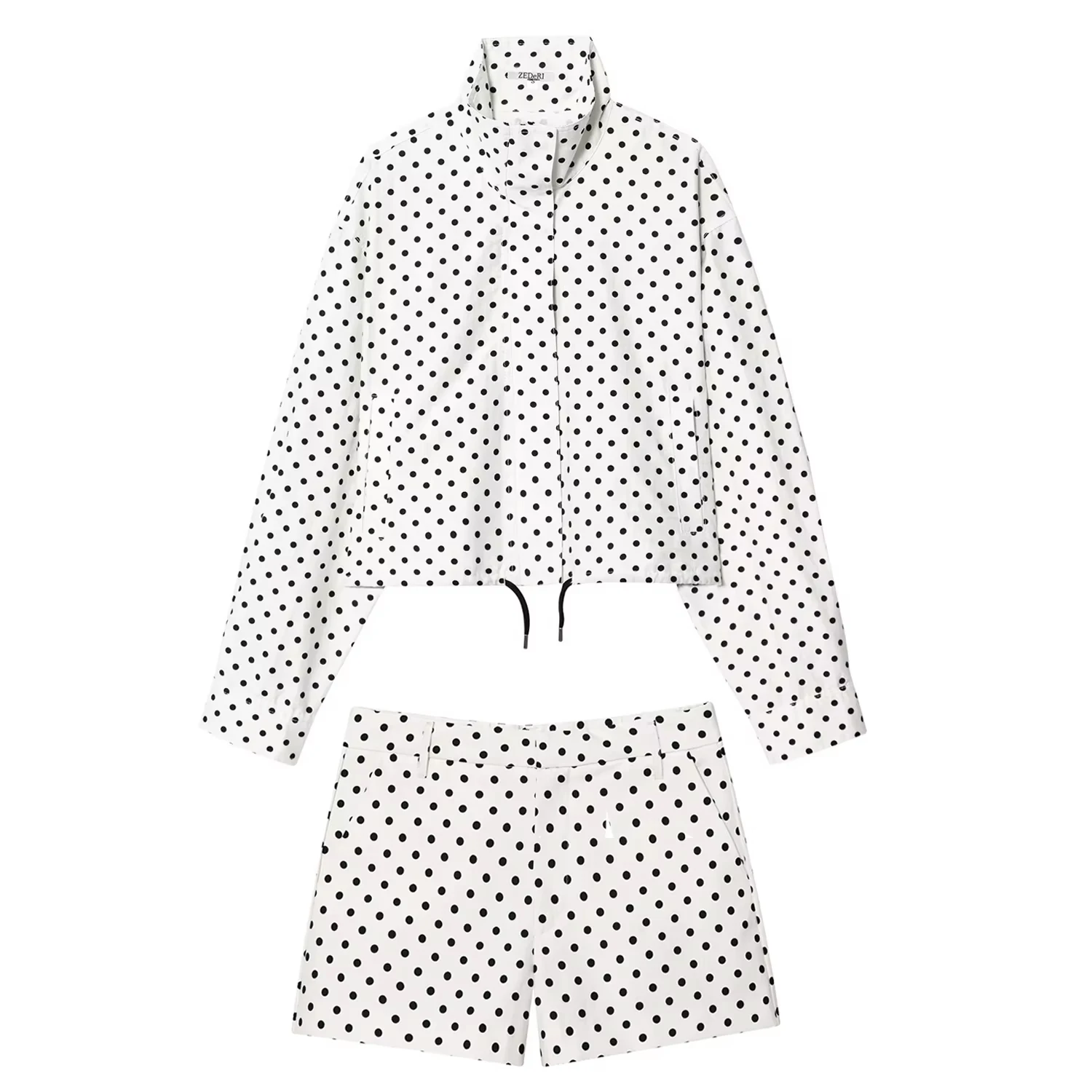 WhiteDot Shorts Suit