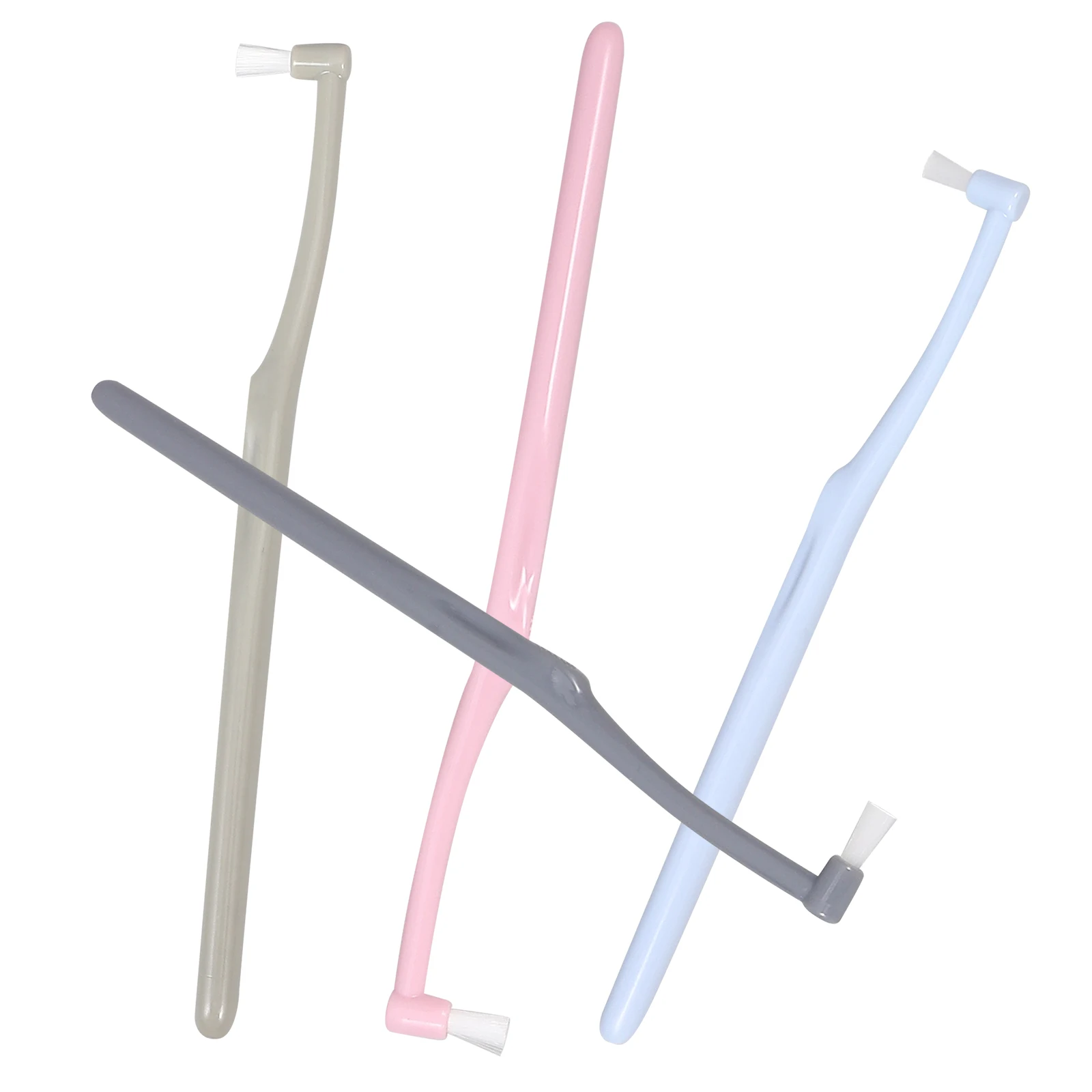 4 Pcs Small Head Toothbrush for Braces Interdental Cleaning Manual Toothbrushes Portable Teeth Care Dental Calculus