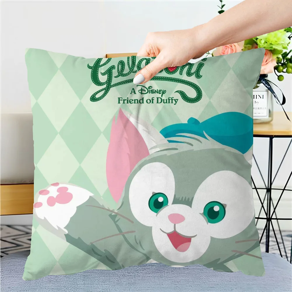 Disney Gelatoni Cushion Cover Pillow Cover Pillowcase Decorative Pillowcase Decorative Pillow Covers for Sofa Ornamental Pillows