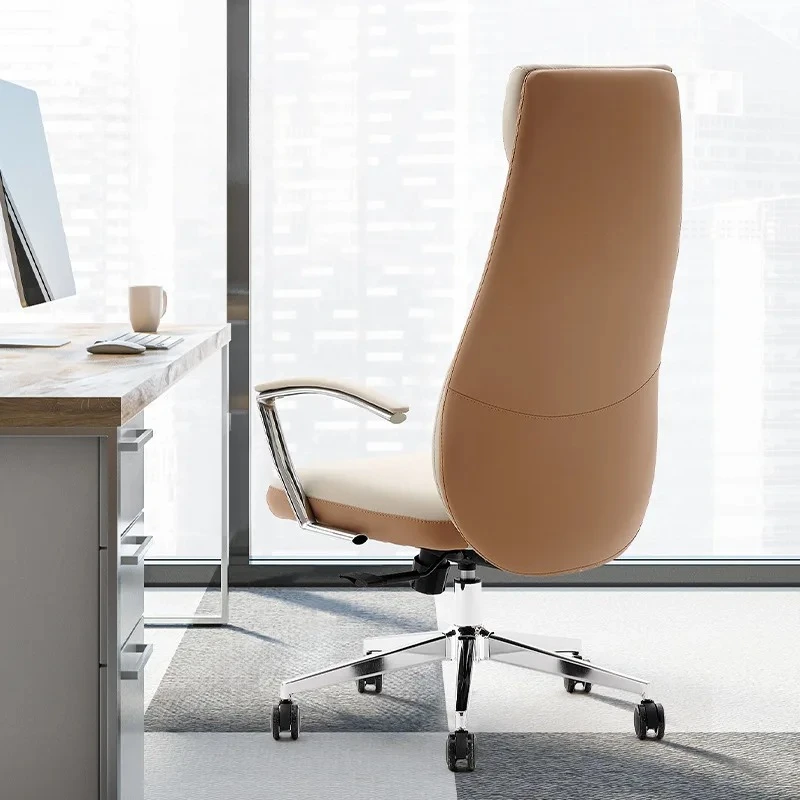Ergonomic Executive Office Chair for Home Office Desk Workstation Adjustable Reclining Swivel Computer Chair Comfortable Task